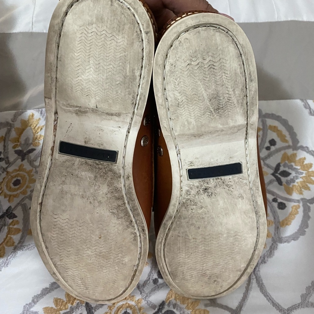 Lightly Used Mens Ralph Lauren Boat Shoes Size 8.5D - Picture 9 of 9